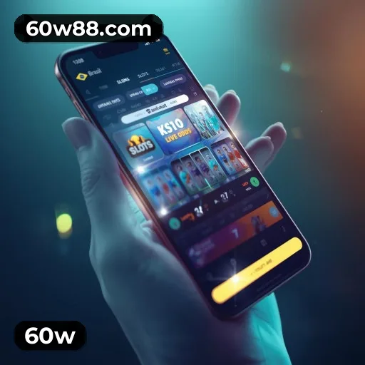 Aplicativo móvel 60w para iOS e Android